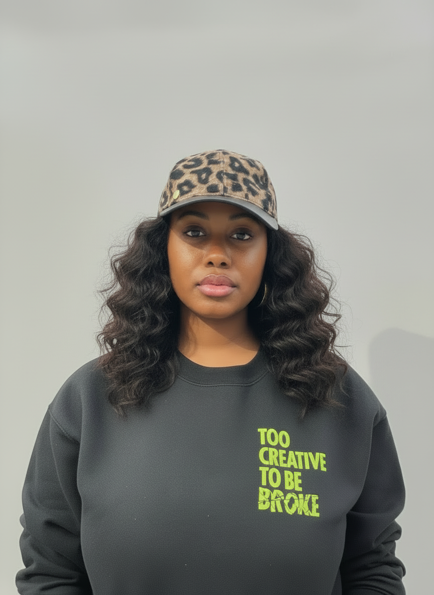 Too Creative To Be Broke Crewneck