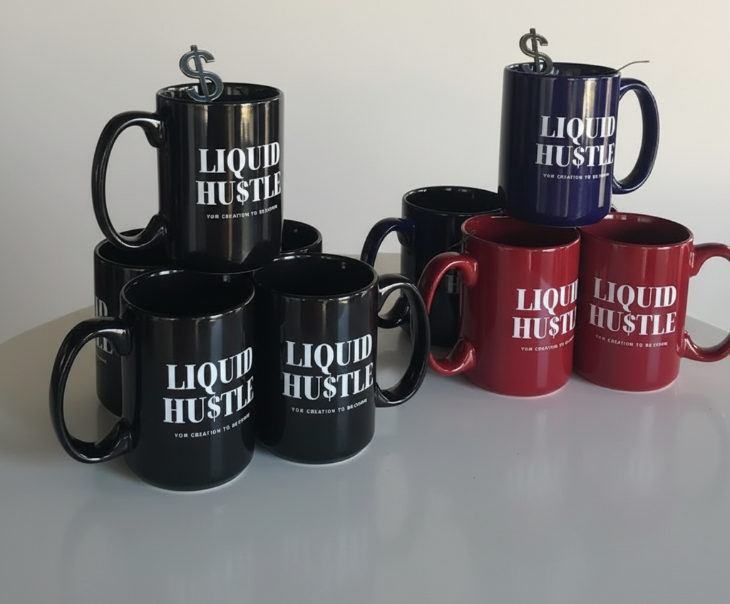 LIQUID HU$TLE MUG